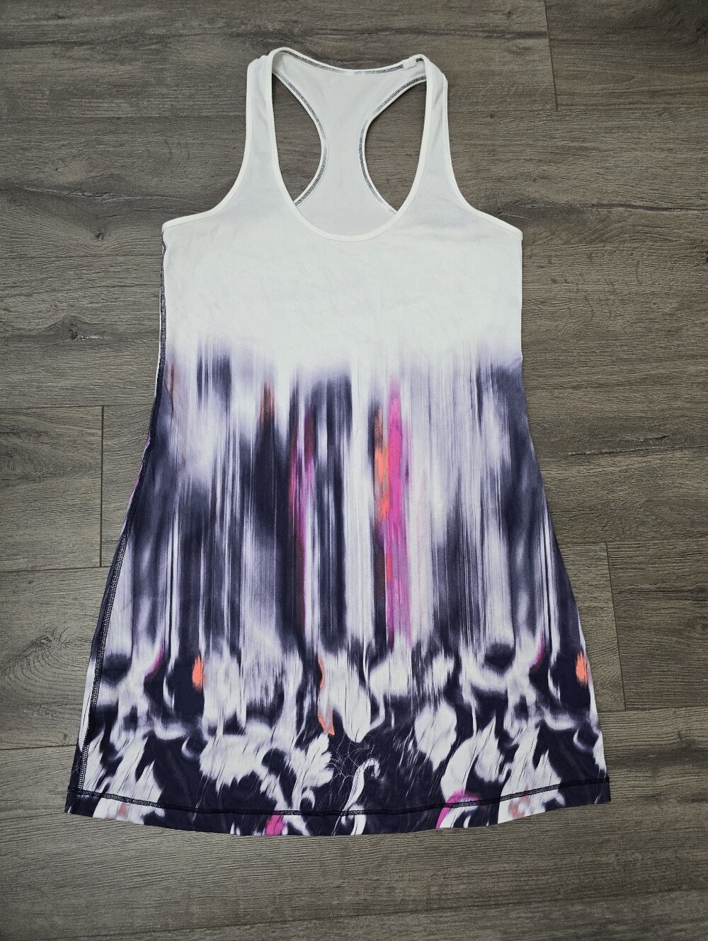 Lululemon Razorback Tunic Athleisure Athletic Everyday Size S/M Watercolor